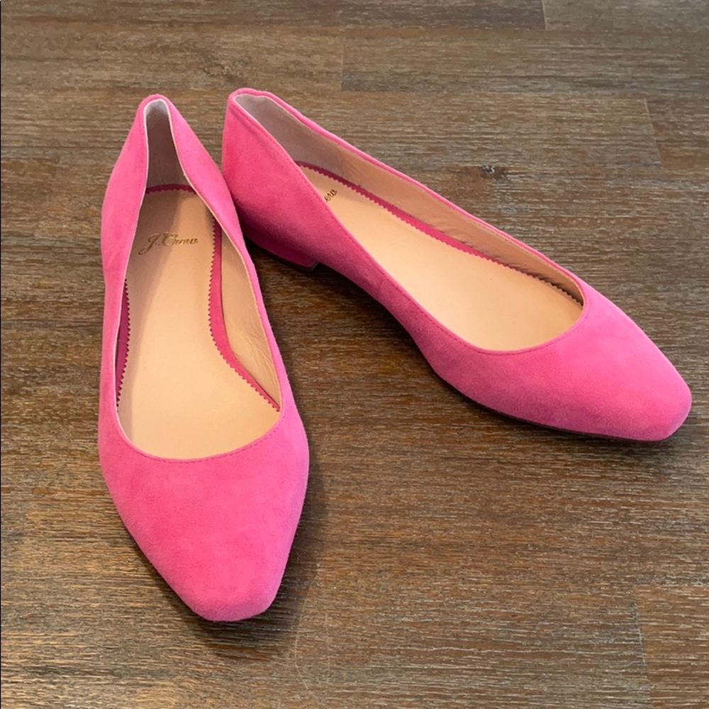 J.Crew Suede Flats | 8.5